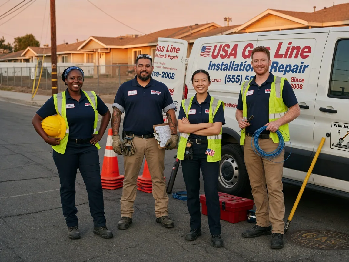 Gas Line Installation company in College Grove, TN